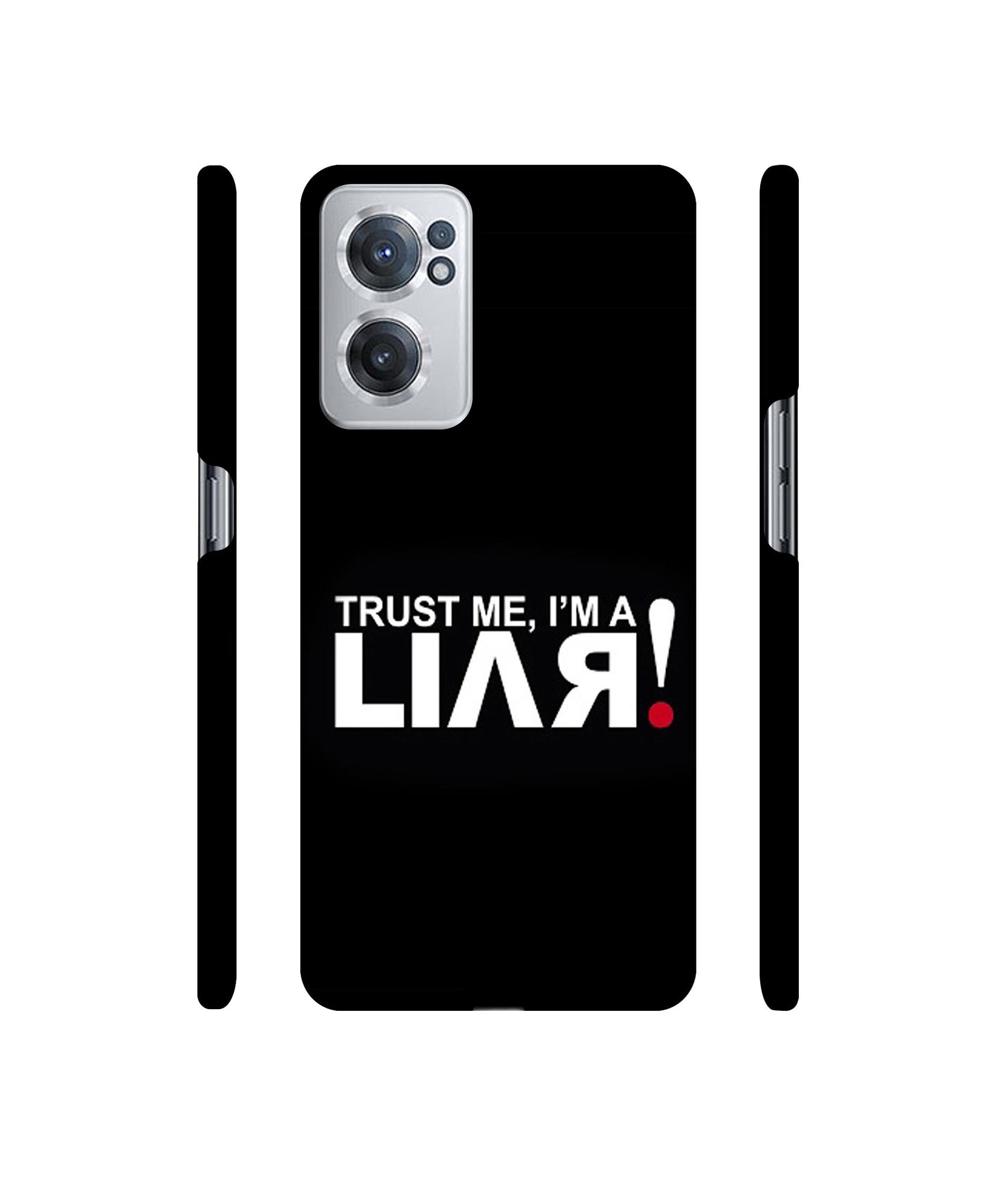 Trust Me Funny Quote Designer Hard Back Cover for OnePlus Nord CE 2 5G
