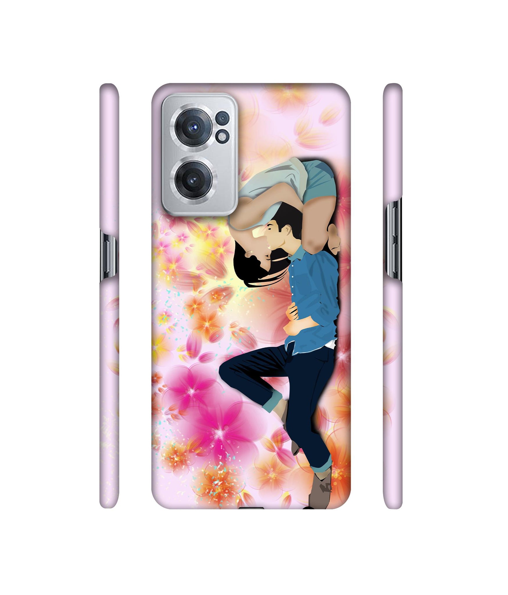 Couple Love Designer Hard Back Cover for OnePlus Nord CE 2 5G