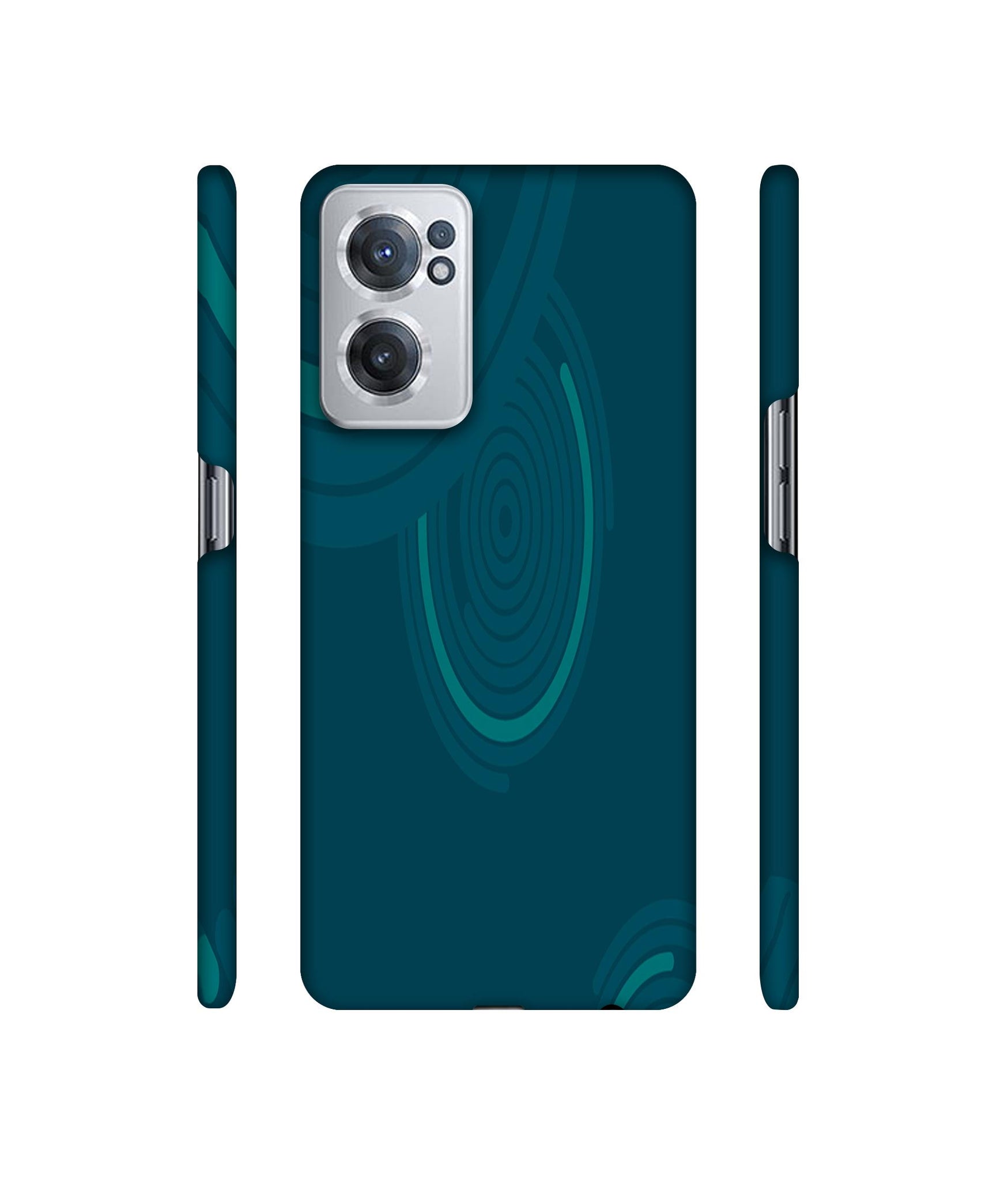 Round Texture Designer Hard Back Cover for OnePlus Nord CE 2 5G