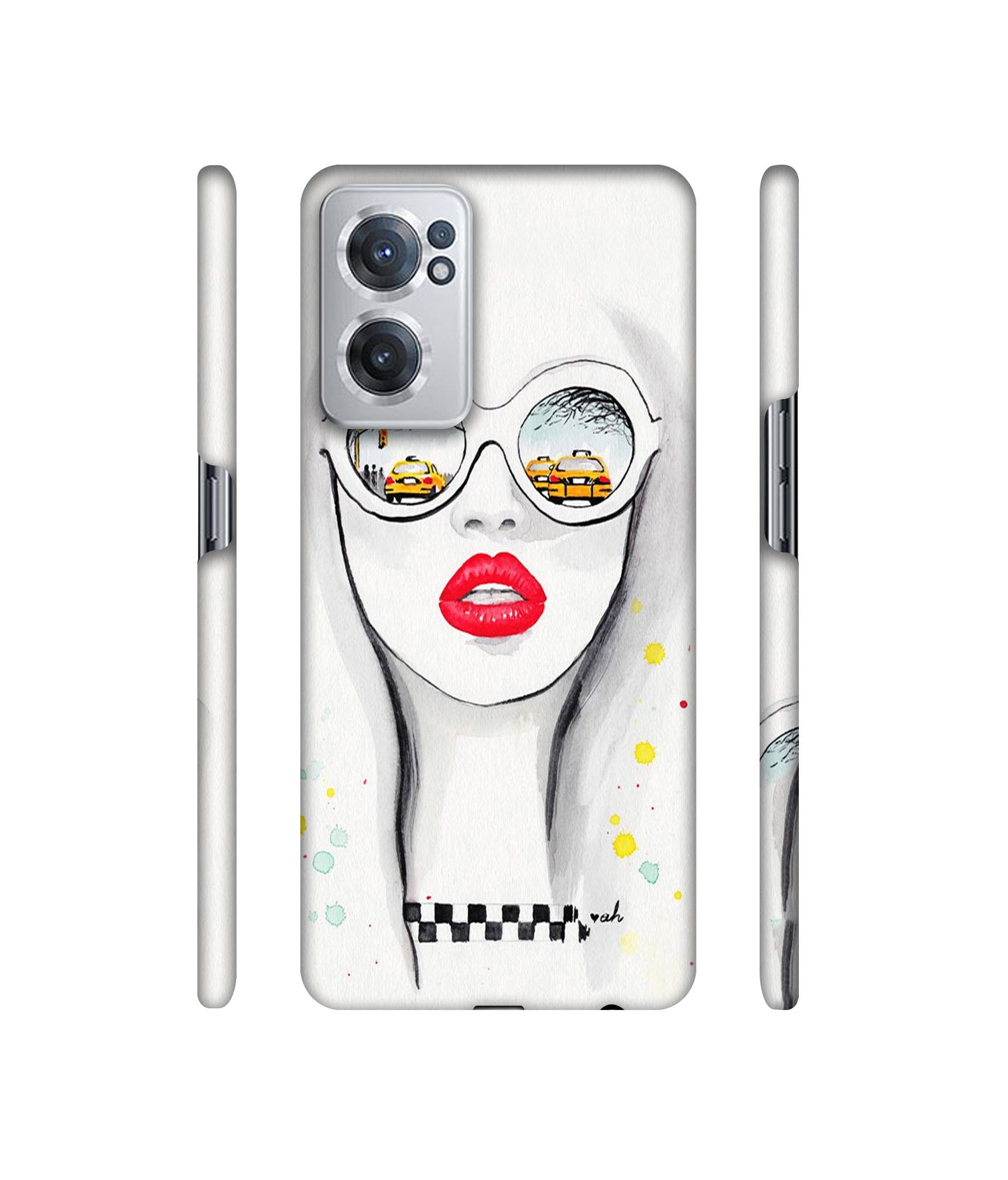 Girl Designer Hard Back Cover for OnePlus Nord CE 2 5G