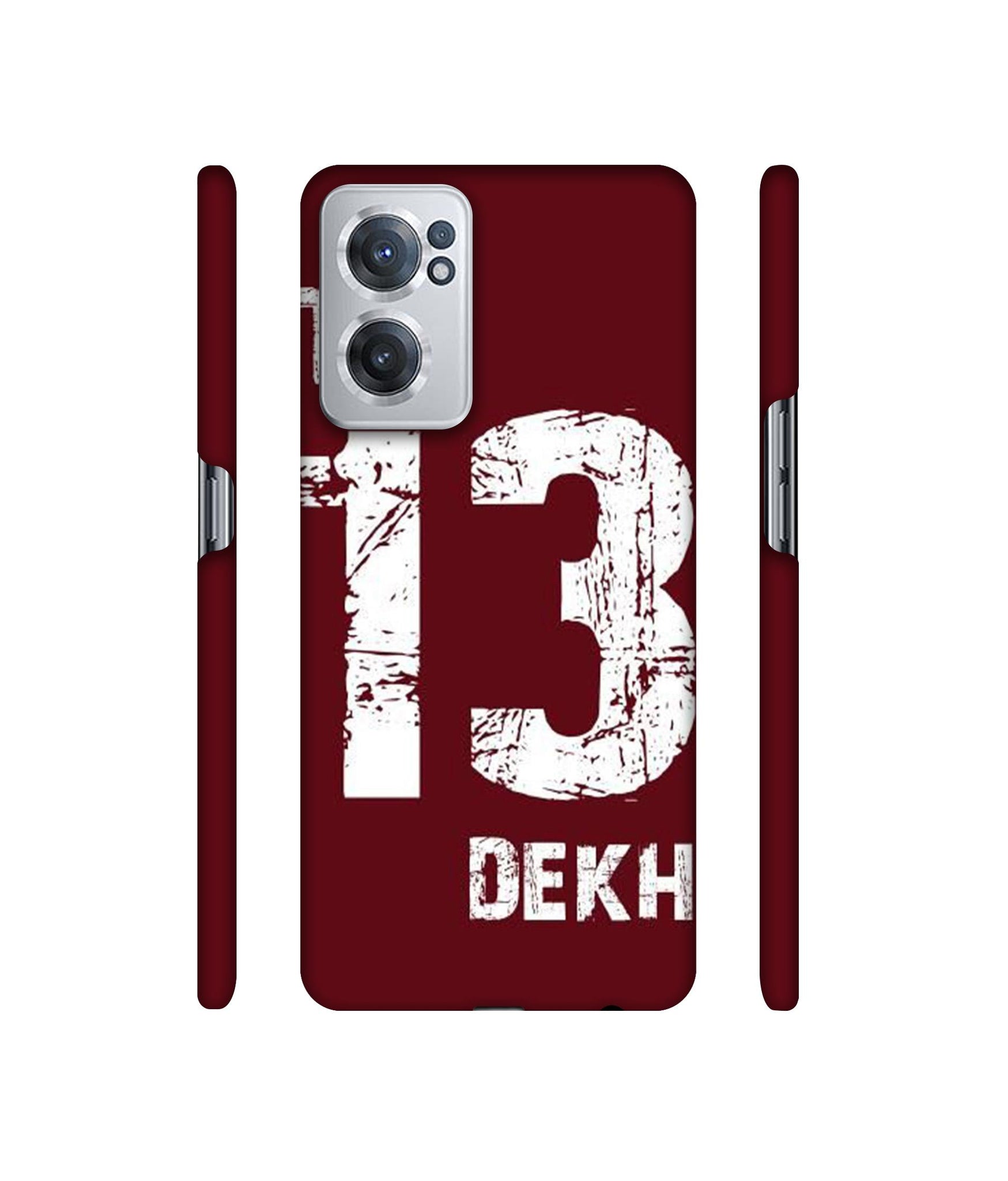 Tu 13 Dekh Designer Hard Back Cover for OnePlus Nord CE 2 5G