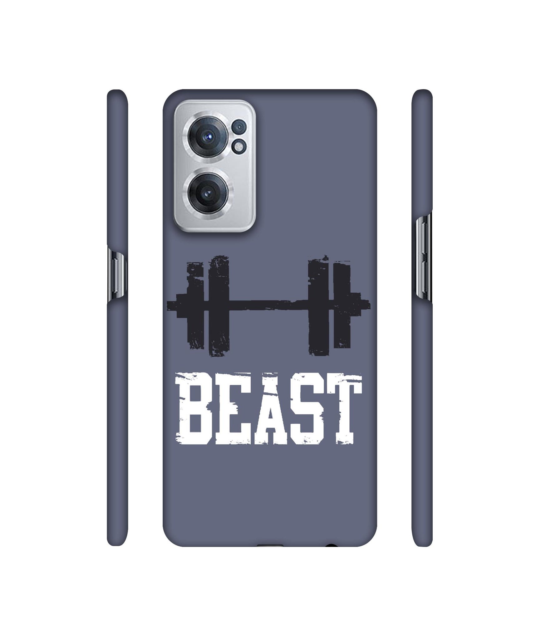 Beast Gym Designer Hard Back Cover for OnePlus Nord CE 2 5G