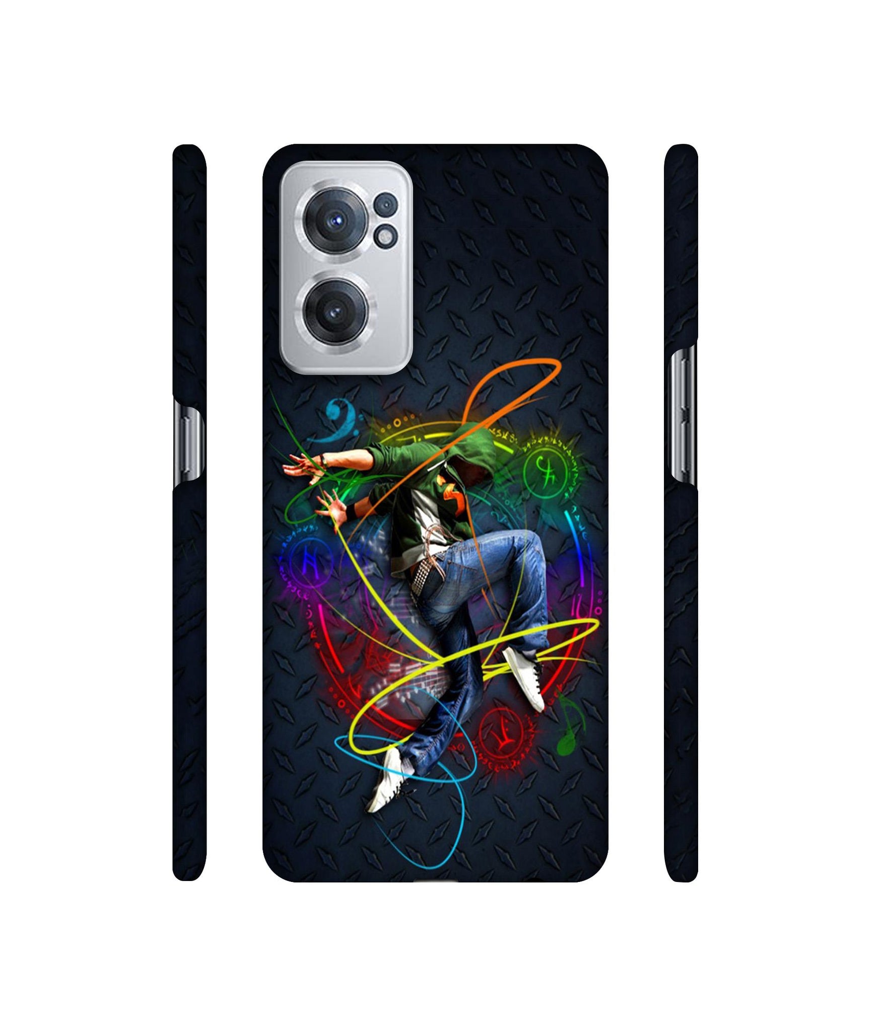 Boy With Music Designer Hard Back Cover for OnePlus Nord CE 2 5G