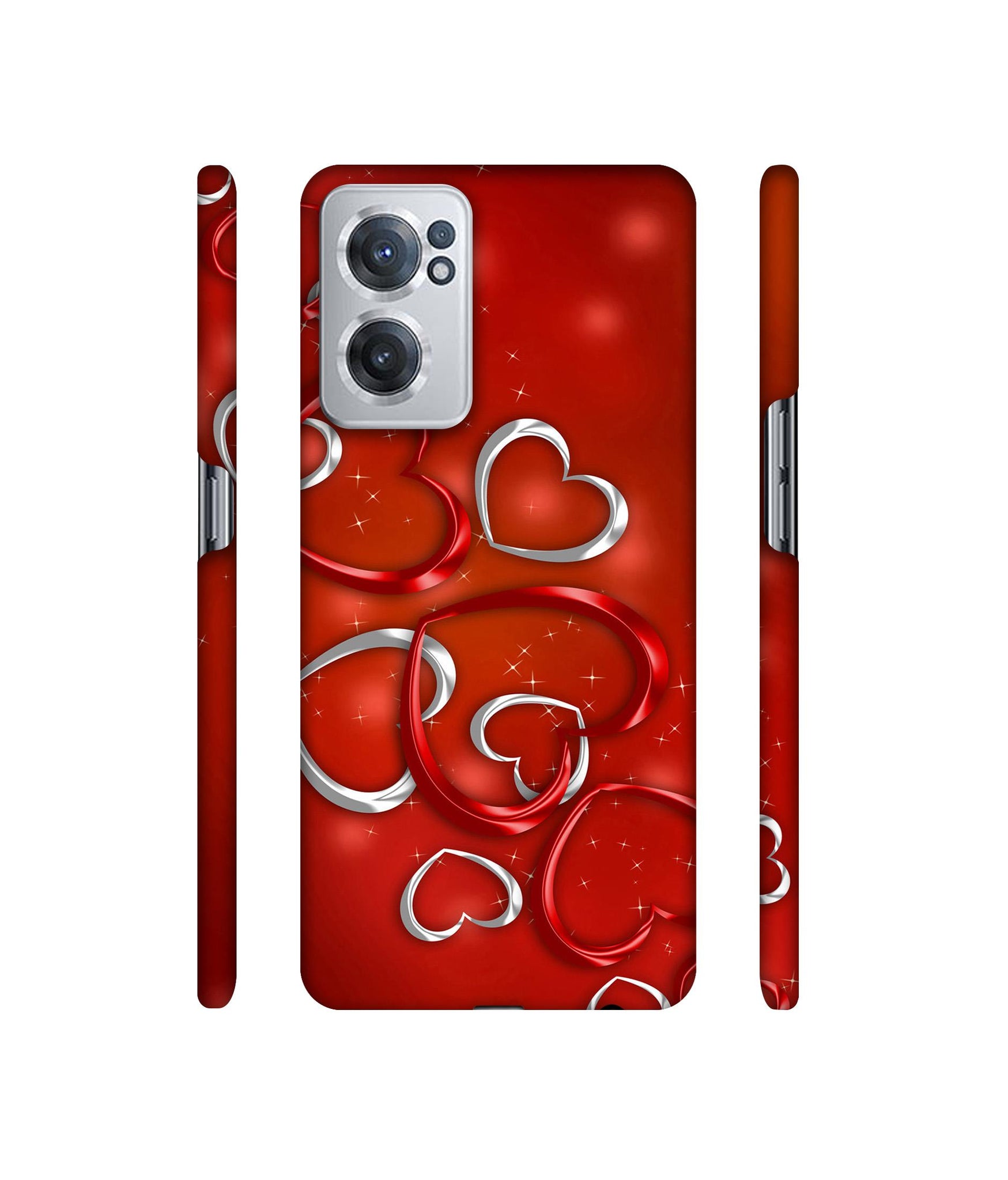 Hearts Designer Hard Back Cover for OnePlus Nord CE 2 5G