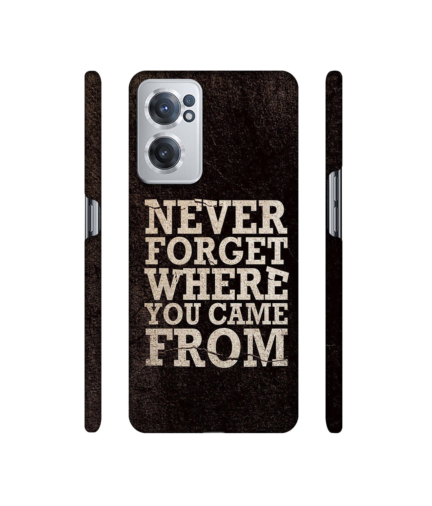 Thought Designer Hard Back Cover for OnePlus Nord CE 2 5G