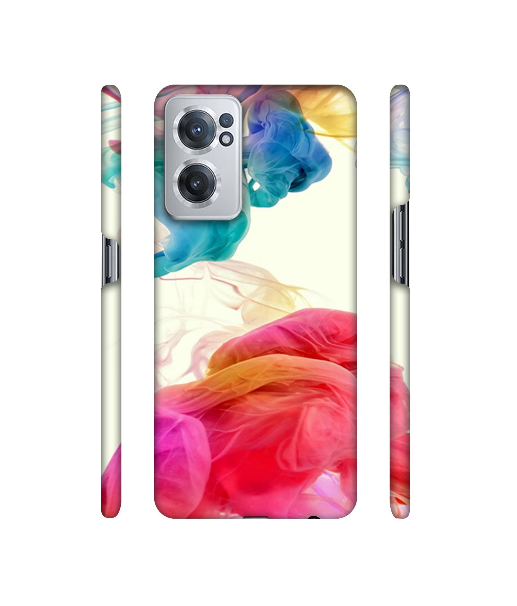 Colored Smoke Designer Hard Back Cover for OnePlus Nord CE 2 5G